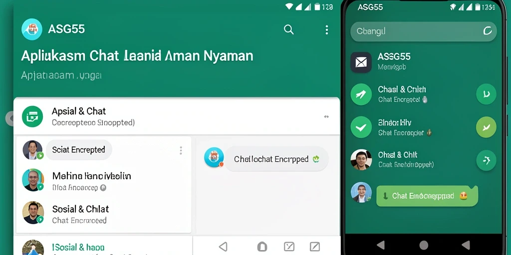 Tampilan antarmuka aplikasi ASG55 yang modern dan intuitif.