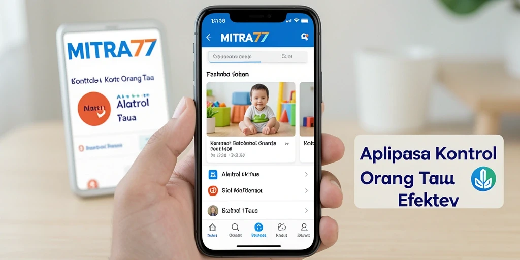 Antarmuka <strong>MITRA77</strong> yang sederhana dan mudah digunakan.